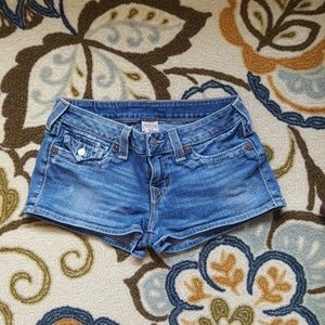 True Religion Jean Shorts